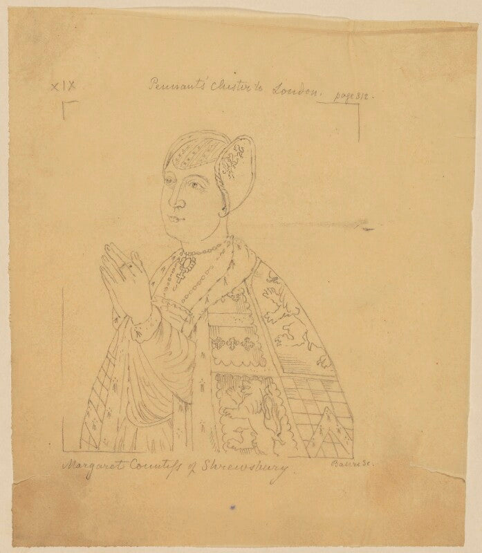 Margaret talbot (née beauchamp), countess of shrewsbury npg d6627