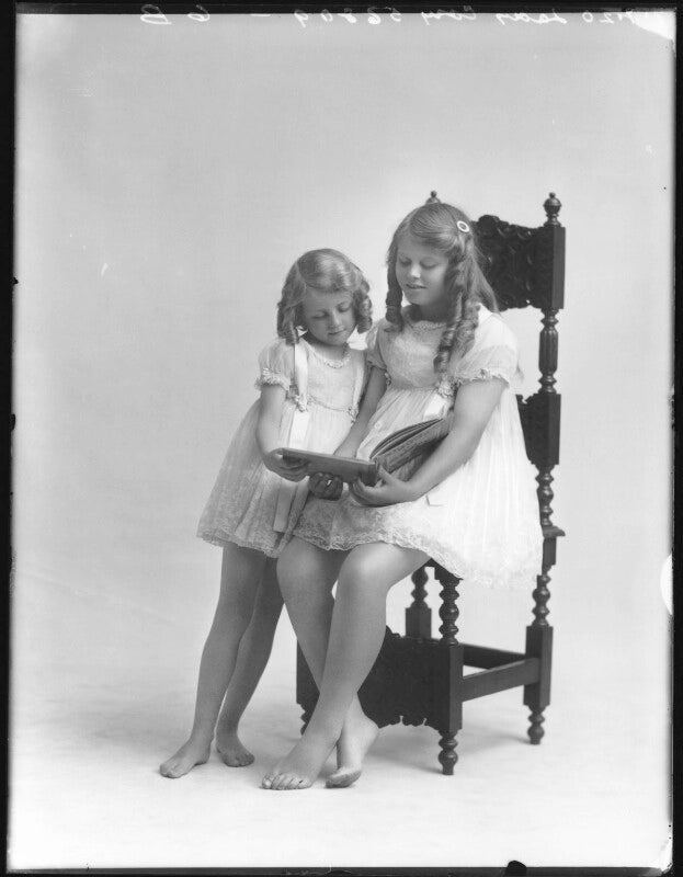 Diana ethel muriel donald lyell (née cory); valerie donald (née cory), lady gane npg x74992