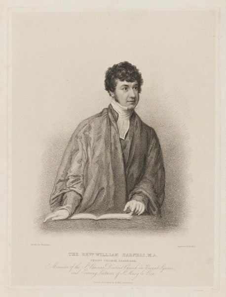 William Harness Portrait Print – National Portrait Gallery Shop