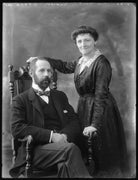 George Gordon, 2nd Marquess of Aberdeen and Temair; Mary Florence Gordon (née Clixby), Marchioness of Aberdeen and Temair NPG x80957