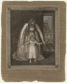 The artist's wife, Mrs Williams, and their three children NPG D21652