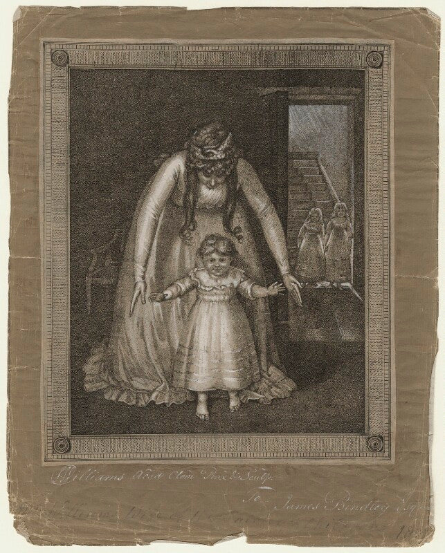 The artist's wife, mrs williams, and their three children npg d21652