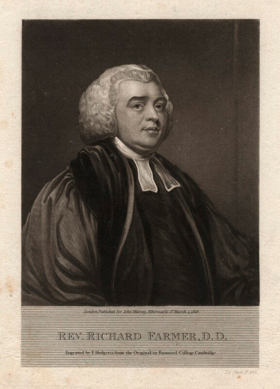 Richard farmer npg d1932