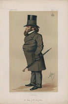 Richard Grenville, 3rd Duke of Buckingham and Chandos ('Statesmen. No. 203.') NPG D43694