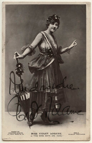 Violet Loraine in 'The Bing Boys Are Here' NPG Ax160131