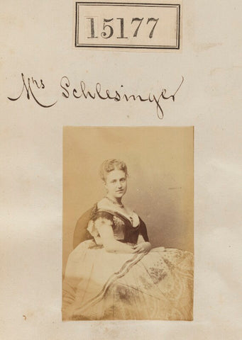 Mrs Schlesinger NPG Ax63416
