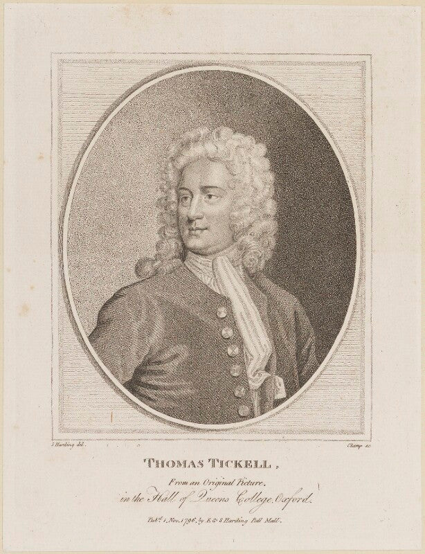 Thomas tickell npg d14143