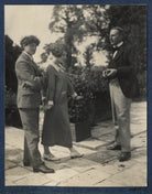 Mark Gertler; Julian Vinogradoff (née Morrell); Philip Edward Morrell NPG Ax141577