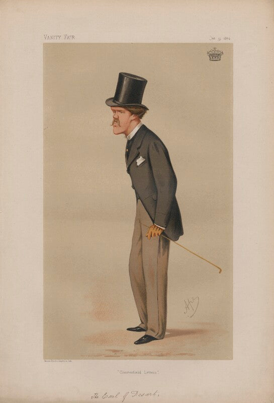 William ulick o'connor cuffe, 4th earl of desart ('men of the day. no. 79.') npg d43625