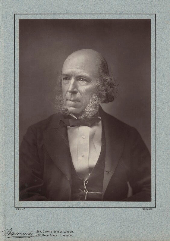 Herbert spencer npg x17941