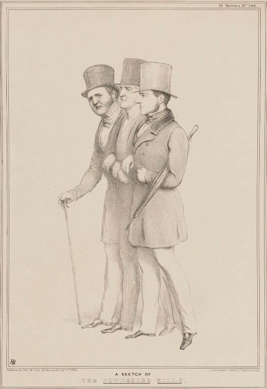 A sketch of the downshire hills npg d41275