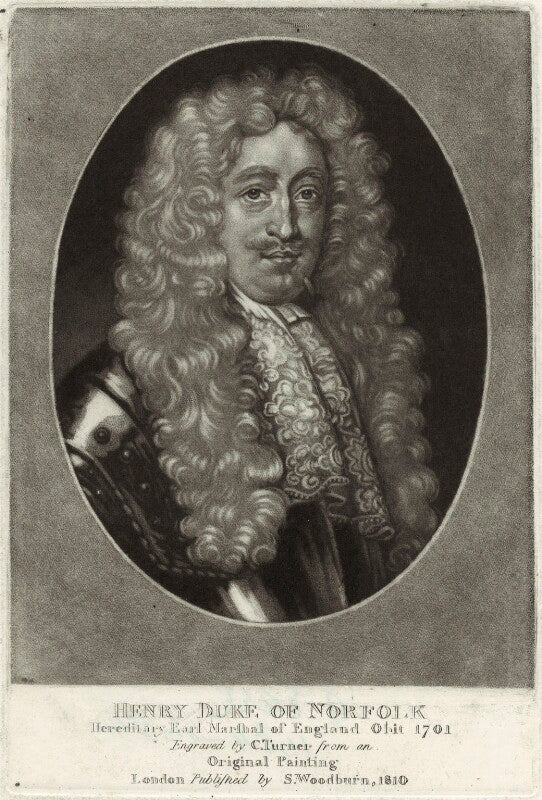 Henry howard, 6th duke of norfolk npg d33249