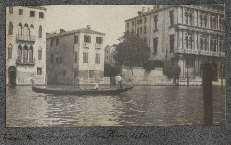 'from the window of the biondetti' (lady ottoline morrell) npg ax140057