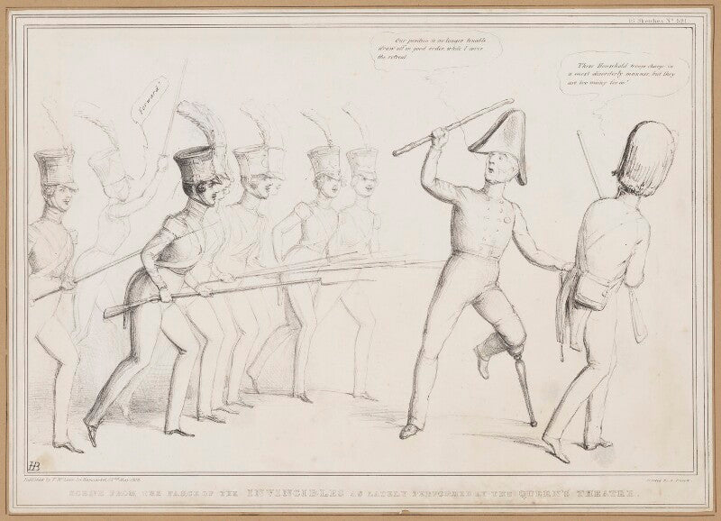Scene from the farce of the invincibles as lately performed at the queen's theatre npg d46348