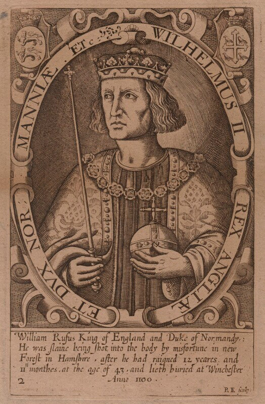 Fictitious portrait of king william ii ('rufus') npg d33919