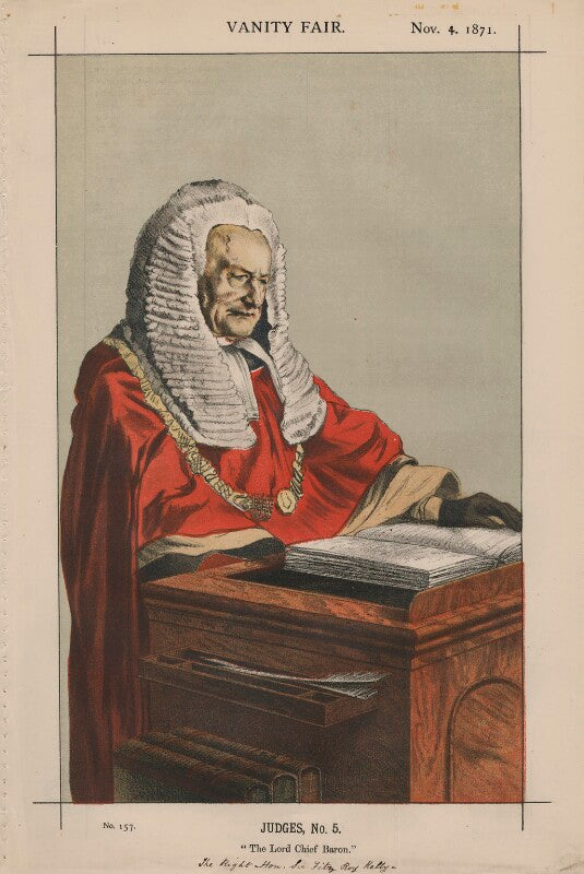 Sir fitzroy edward kelly ('judges, no. 5.') npg d43508