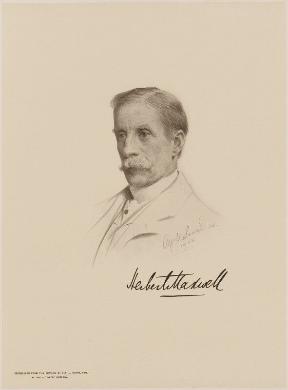 Sir herbert eustace maxwell, 7th bt npg d9853