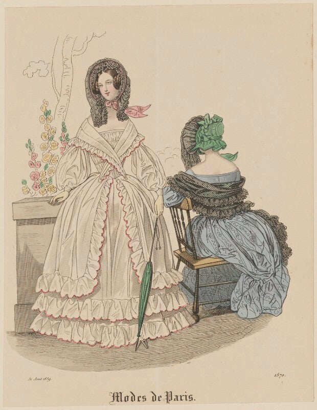 'modes de paris', 31 august 1839 npg d47819