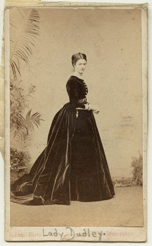 Georgina Elizabeth Ward (née Moncreiffe), Countess of Dudley NPG x10696