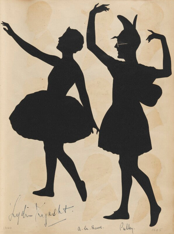 Lydia kyast and an unknown sitter npg d46669