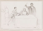 Sancho Feasting as Governor of the Island of Barataria (John Russell, 1st Earl Russell; Daniel O'Connell) NPG D41321