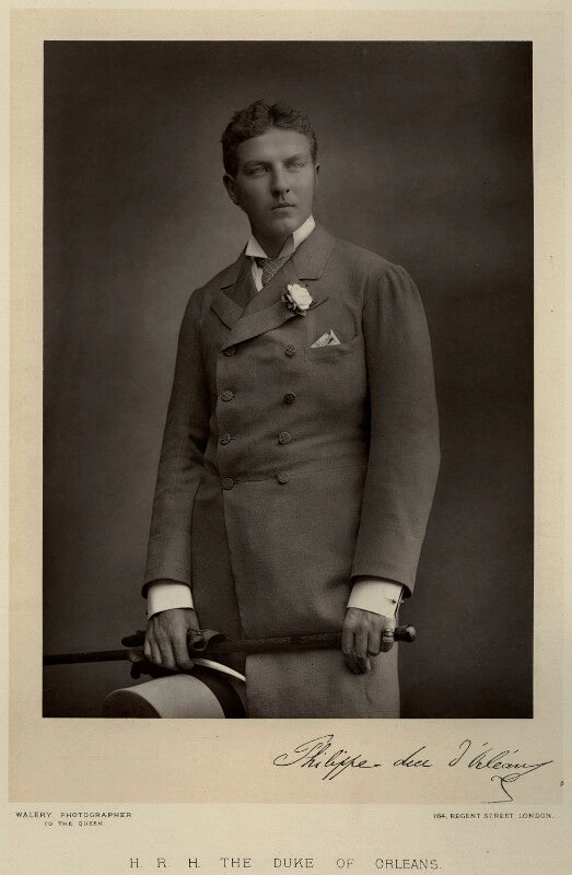 Philippe, 9th duc d'orleans npg x9159