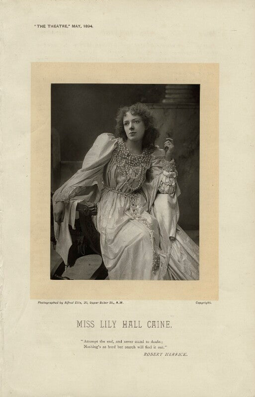 Lily hall caine npg x5003