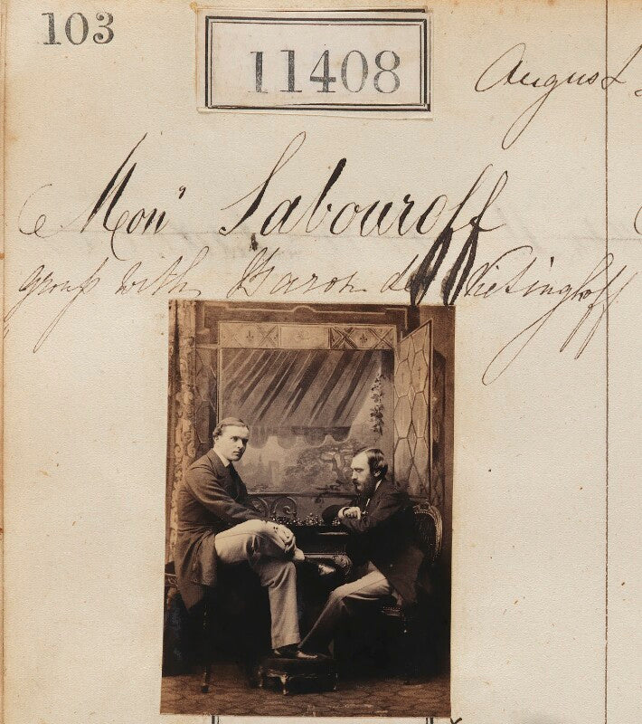 Monsieur sabouroff; baron de vietinghoff npg ax61094