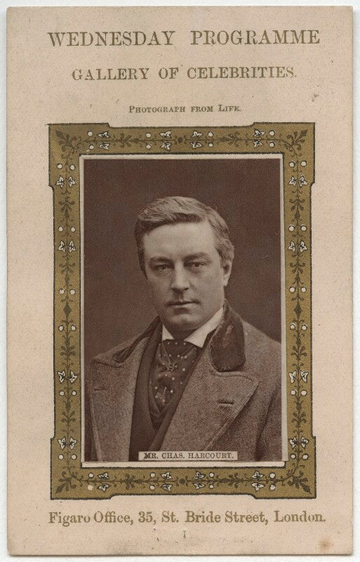 Charles harcourt (charles parker hillier) npg x17347