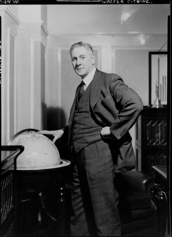 Walter mclennan citrine, 1st baron citrine npg x10825