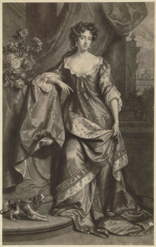Queen anne when princess of denmark npg d32794