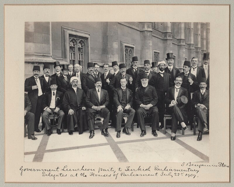 'government luncheon party to turkish parliamentary delegates at the houses of parliament' npg x135603