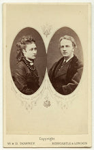 Carte-de-visite of 9th Duke of Argyll and wife. NPG x31040