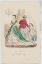 'The Fashions', January 1867. Grand reception toilet, morning toilet and ball toilet for a little girl seven years old NPG D48020
