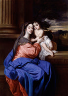 Barbara Palmer (née Villiers), Duchess of Cleveland with her son, probably Charles FitzRoy, as the Virgin and Child NPG 2564