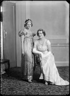 Lady Violet Georgiana Powell (née Pakenham); Lady Janet Egidia Crichton-Stuart (née Montgomerie) NPG x150526