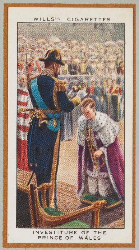 'the investiture of the prince of wales' (prince edward, duke of windsor (king edward viii) and others) npg d47217
