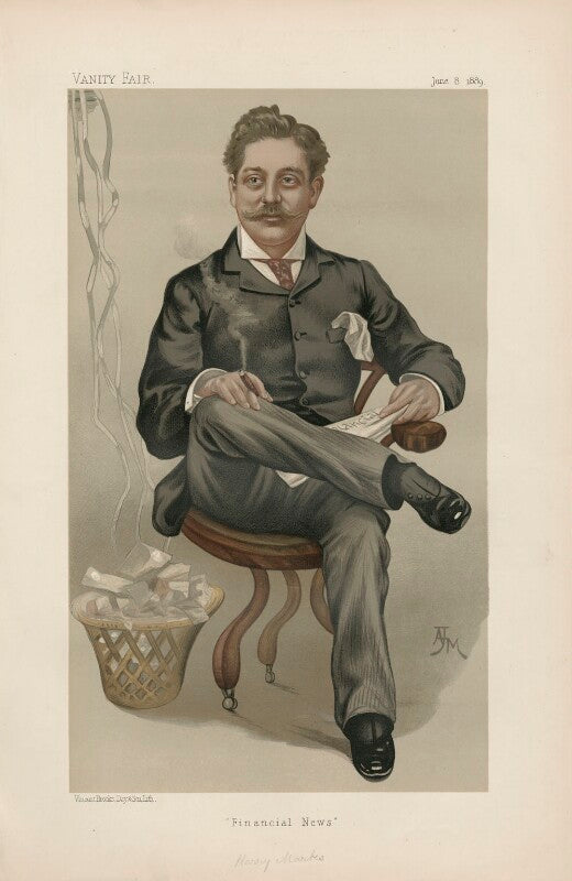 Harry hananel marks ('men of the day. no. 428.') npg d44441
