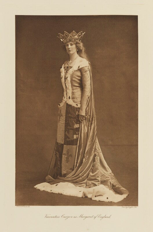 Mary howe (née curzon), countess howe as margaret of england npg ax135792