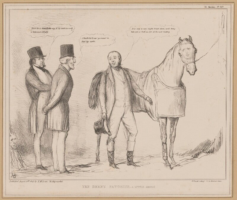 The derby favorite, a little amiss! npg d46359