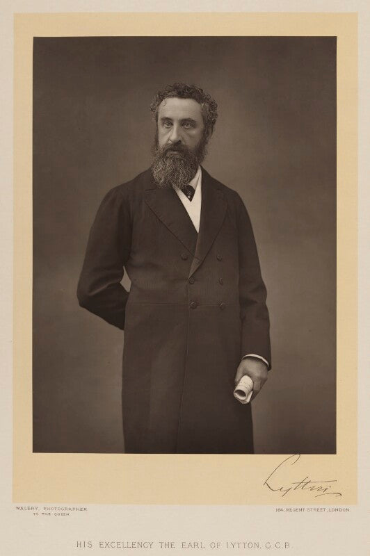 Edward robert bulwer lytton, 1st earl of lytton npg ax38306
