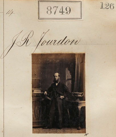 John Robert Jourdan ('J.R. Jourdon') NPG Ax58572