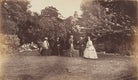 Mrs Collinson; Mrs A. Fisher; Lieutenant Eden; Lieutenant Anstey; Miss Eden NPG Ax137937