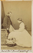 Ernest Roland Wilberforce; Frances Mary Wilberforce (née Anderson) NPG Ax10059