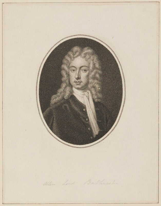 Allen bathurst, 1st earl bathurst npg d13968