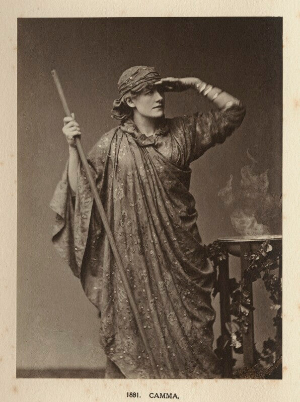 Ellen terry as camma in 'the cup' npg ax131304