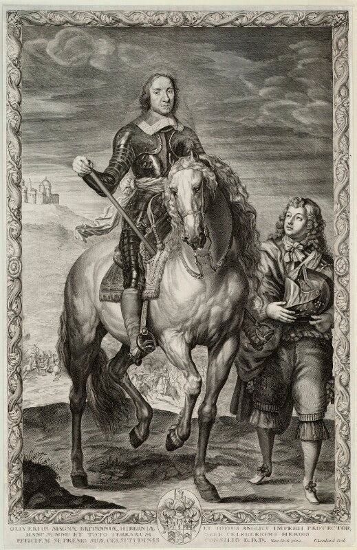 Oliver cromwell npg d34326