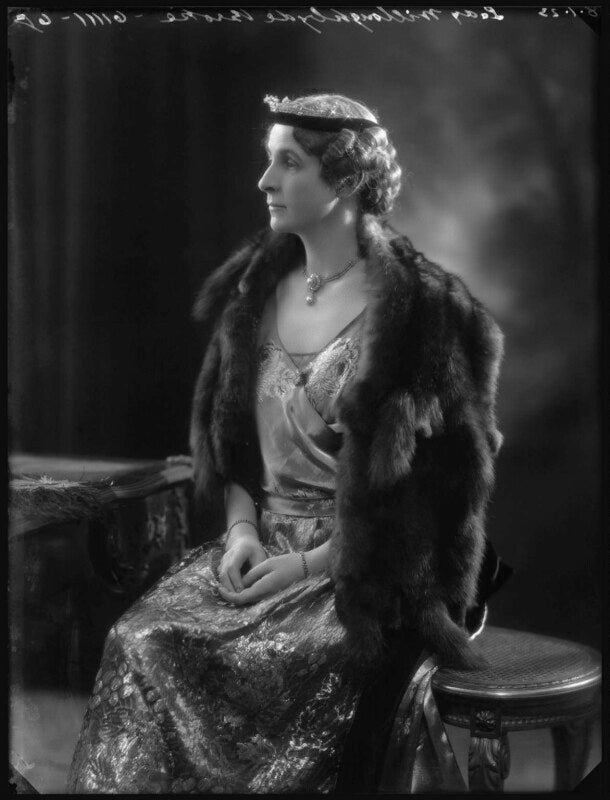 Marie frances lisette verney (née hanbury), lady willoughby de broke npg x34630