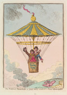 William Pitt ('The national parachute, - or - John Bull conducted to plenty and emancipation') NPG D12791