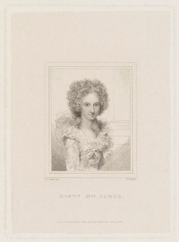 Anne Seymour Damer (née Conway) NPG D34672